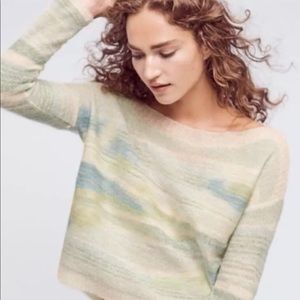Anthropologie Troubadour Shimmer Sweater